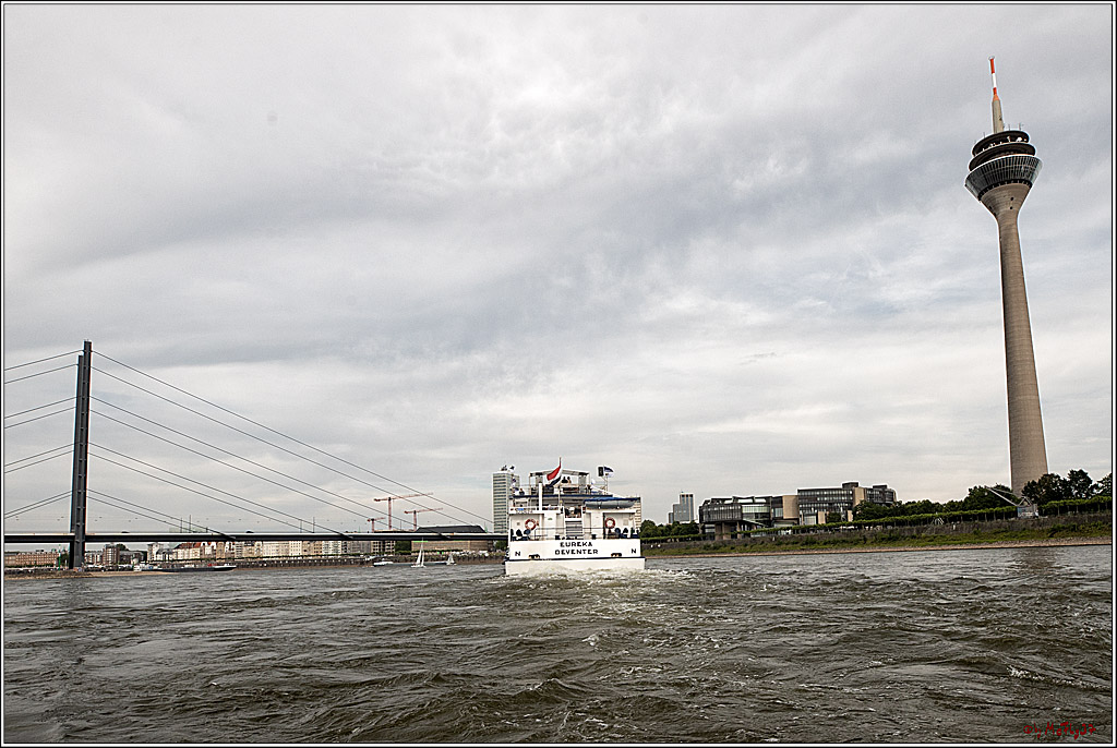 100 Jahre Rheinwoche 2022 - 2. Wettfahrt  Hitdorf - Duesseldorf, 03.06.2022,